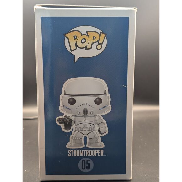 Funko Pop! Star Wars Stormtrooper #05 – Series 1 – Vinyl Bobble-Head – Og Box - Picture 3 of 4